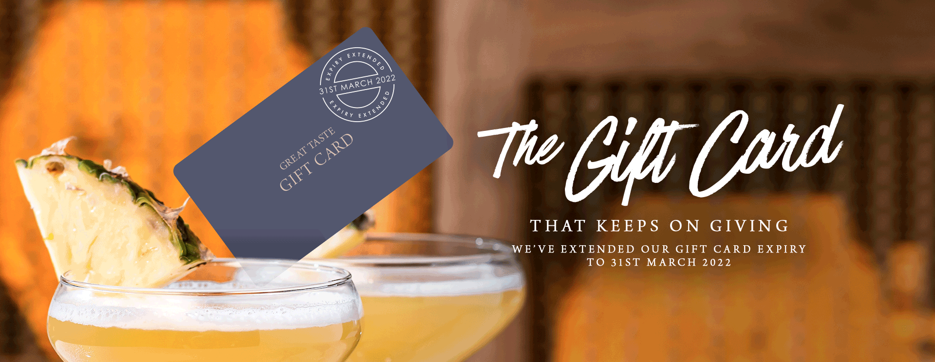 Give the gift of a gift card at The Seahorse