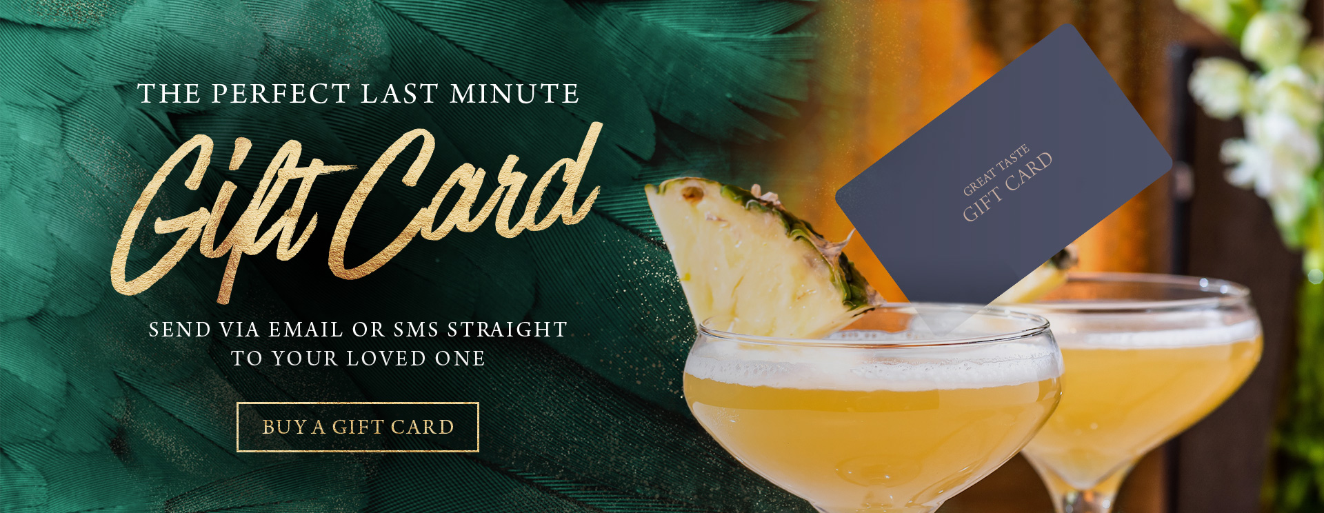 Give the gift of a gift card at The Seahorse
