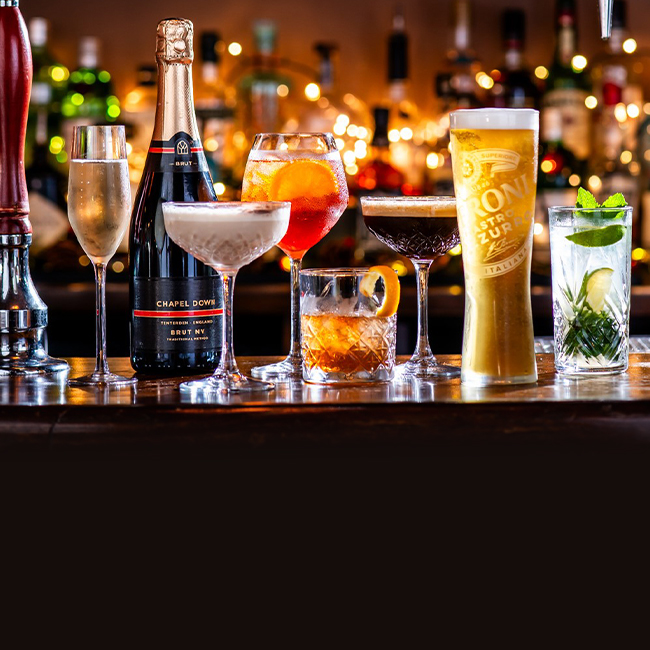 Wine & Drinks menu at The Seahorse