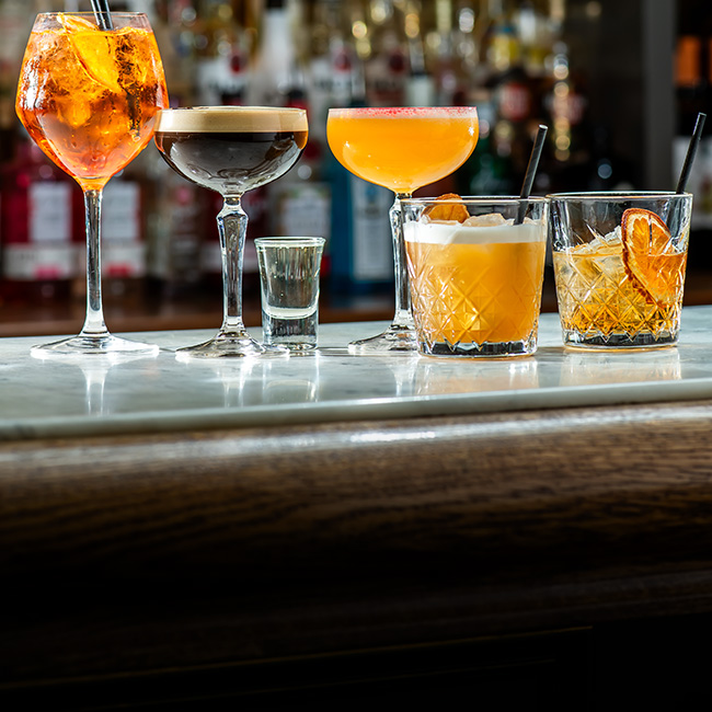 Wine & Drinks menu at The Seahorse