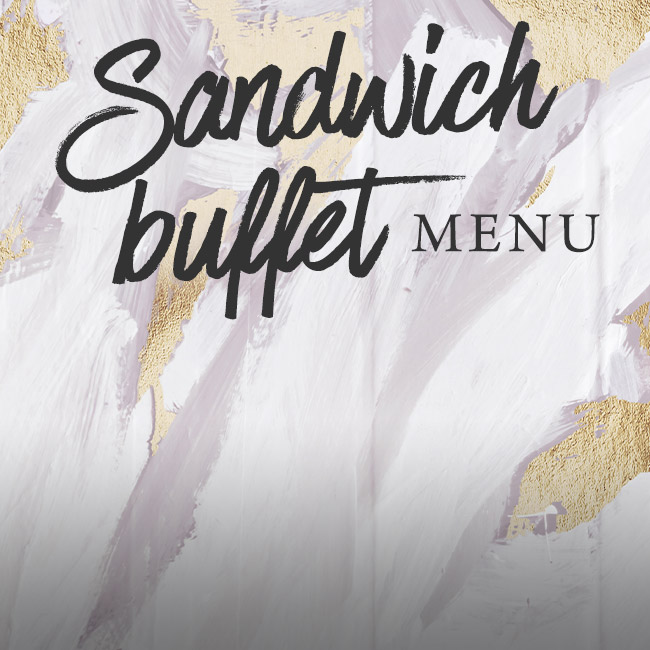 Sandwich buffet menu at The Seahorse