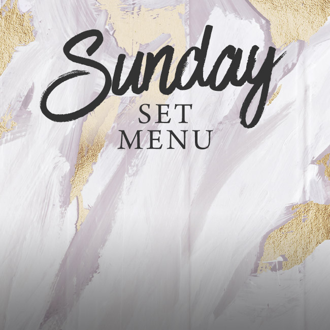 Sunday set menu at The Seahorse