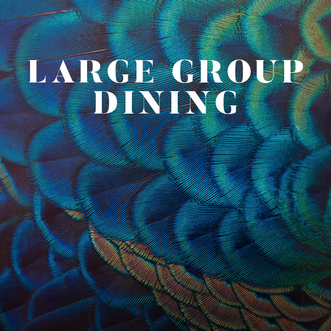 Large Group Dining at The Seahorse